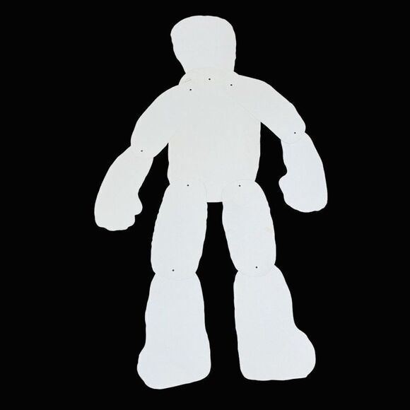 Vintage 90s AGC American Greetings 45" Mummy Jointed Die Cut Halloween Spooky - Picture 2 of 8